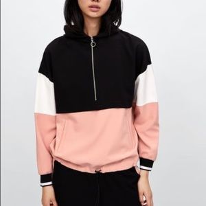 🦕ZARA COLOR BLOCK WINDBREAKER🦕